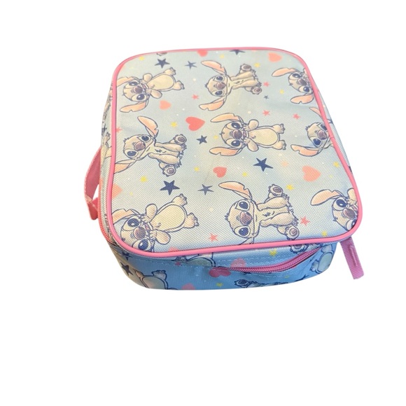 Disney Pink and Blue Stitch Lunchbox - Picture 1 of 2